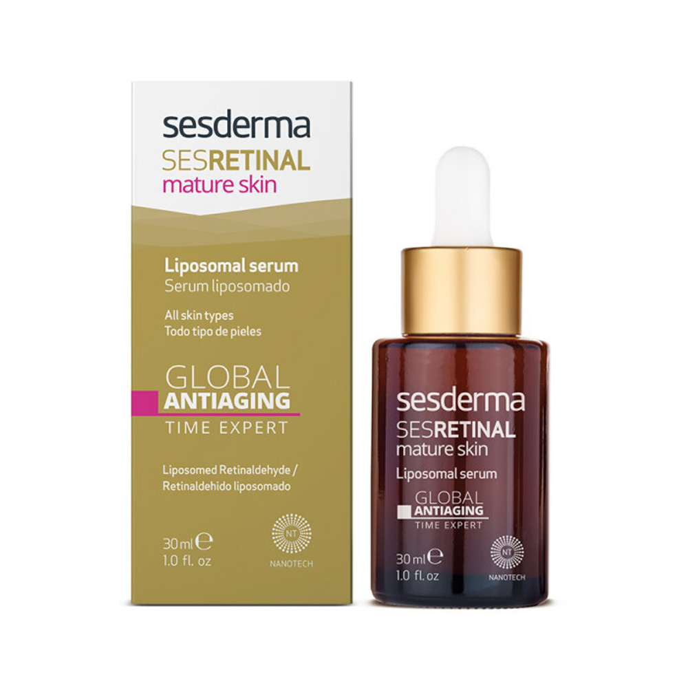 SESRETINAL MATURE SKIN Liposomal serum – Сыворотка «Эксперт времени» липосомальная омолаживающая, 30 мл