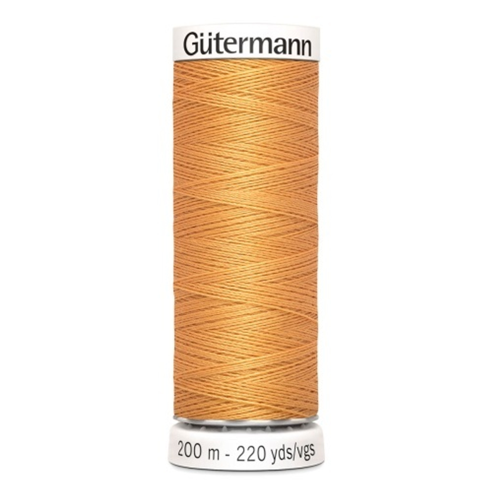 01 Нить Sew-All 100/200 м для всех материалов, 100% полиэстер Gutermann 748277 (300 розовое золото)