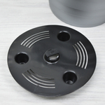 Кашпо Бархан 2,25л, серебряный