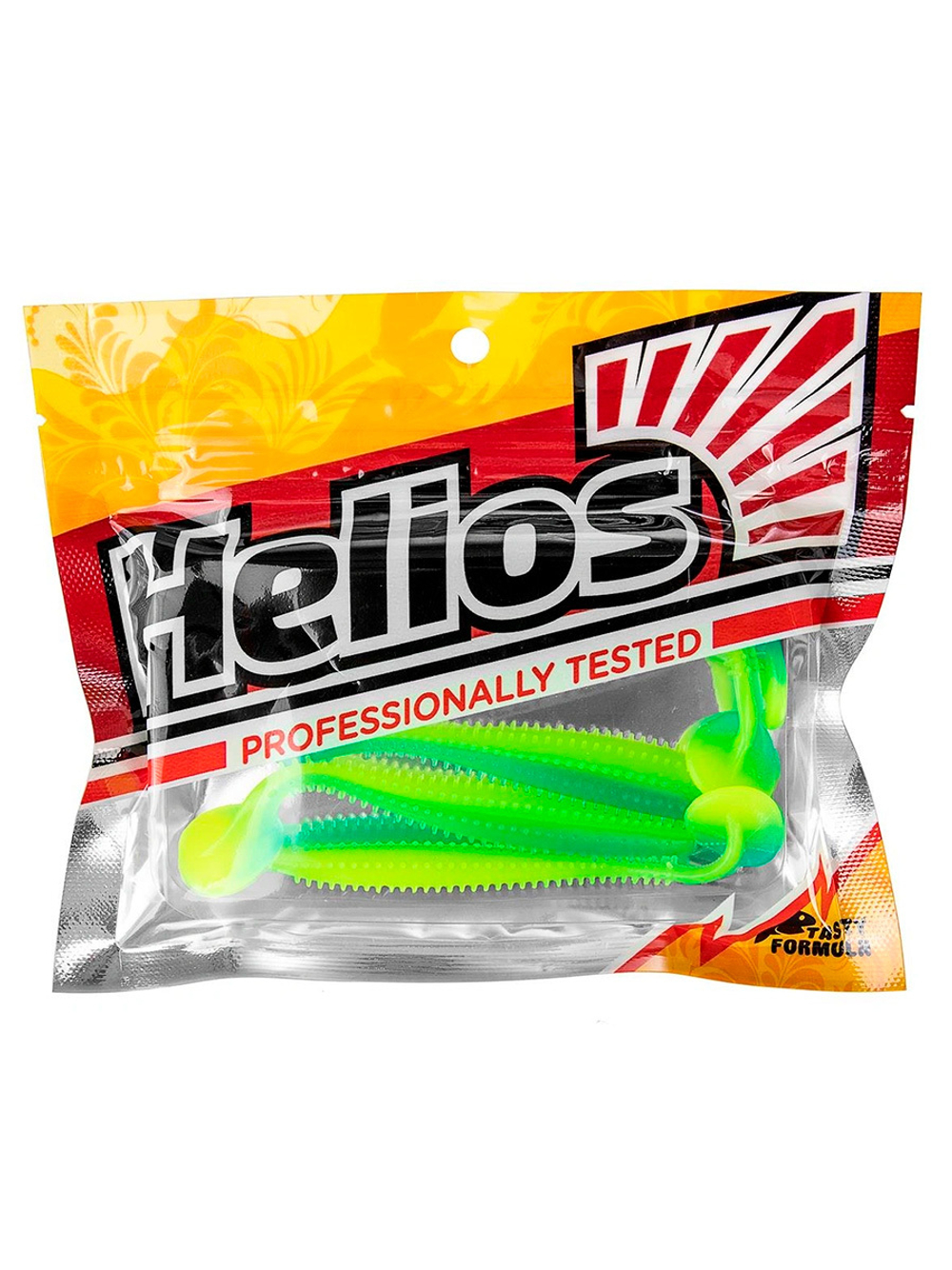 Виброхвост Helios Shaggy 5,12"/13 см Black & White 5шт. (HS-18-023)