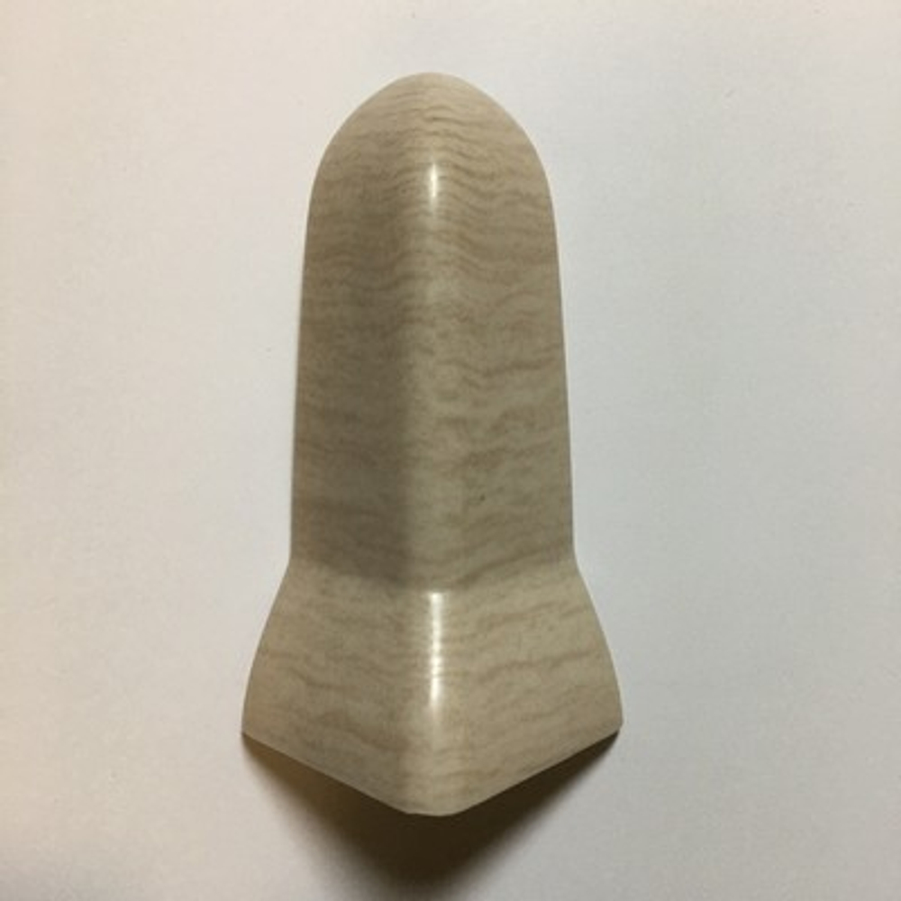 Наружный угол к плинтусу "LIDER-75" 705 Дуб беленый