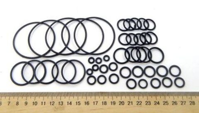 Набор "механика" №4 (45 шт.) Кольца d-5 - d-21 сеч.-1,9 Альянс