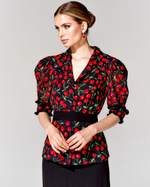 Костюм с юбкой длины миди