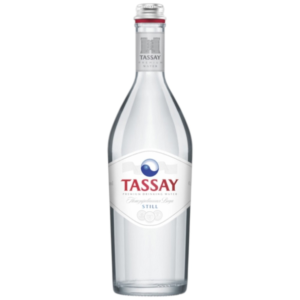 Вода Tassay негазированная, Glass 0,75 л.
