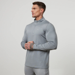 Лонгслив VANQUISH Essential Performance Zip Long Grey