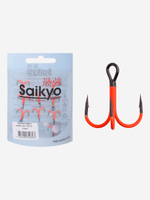 Крючки рыболовные (тройник) Saikyo 7001OR № 14 (50 шт. в упк.)