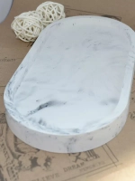 Декоративная подставка из гипса мрамор