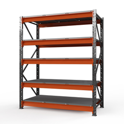 Стеллаж металлический ОПТИМА, 2500х2500х785 мм. Полки: 5 шт. метал.
