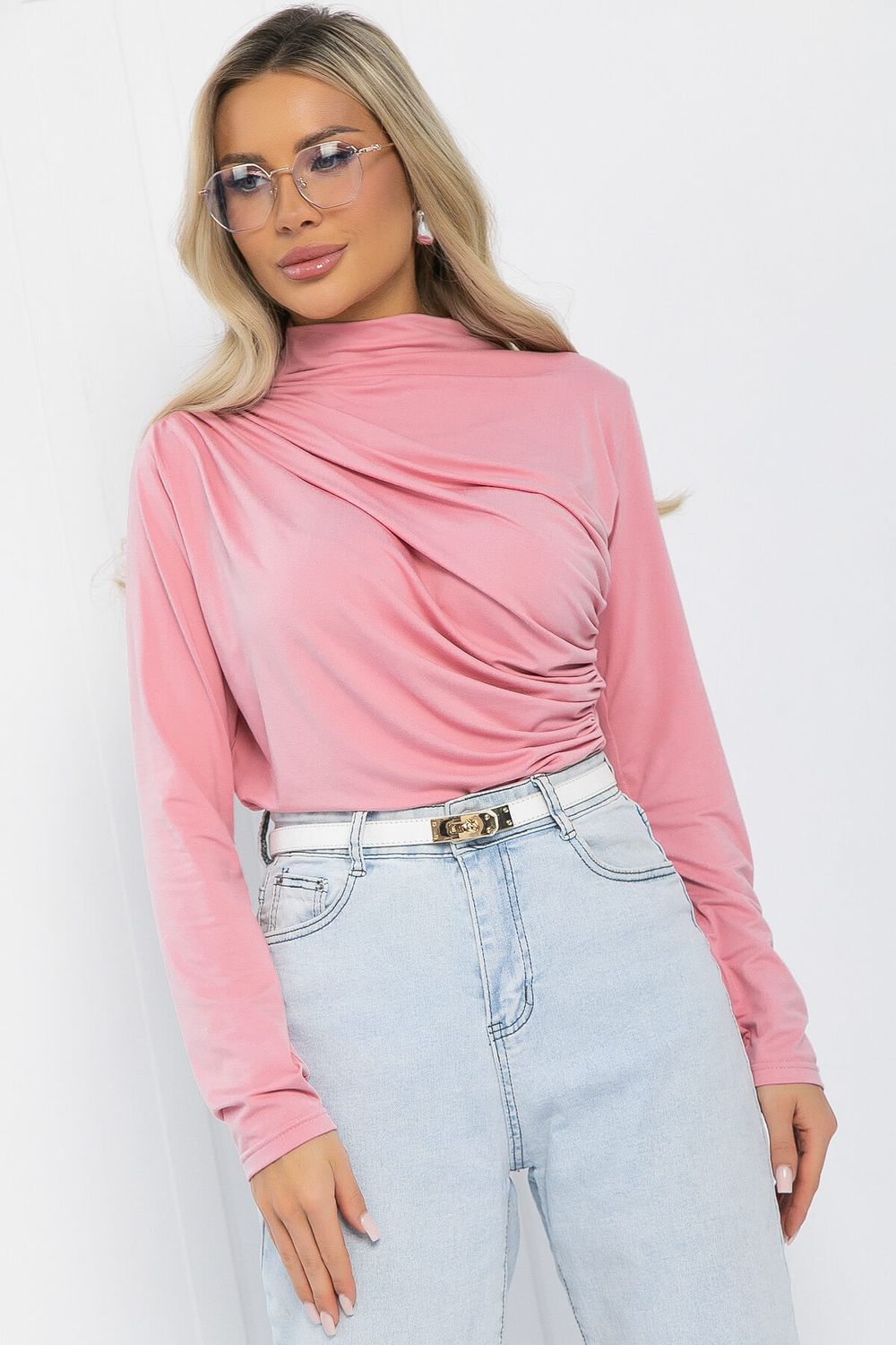 Лонгслив Тайна сердца (розовый) Б12926-7М LT Collection