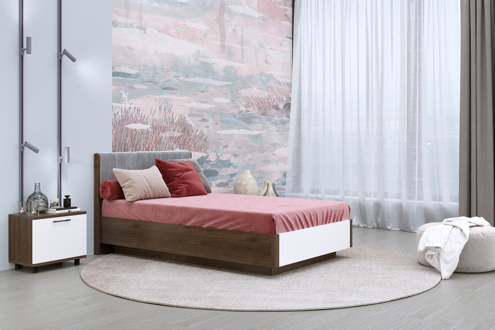 Кровать Грейс (1,2*2,0) КР-4011-В