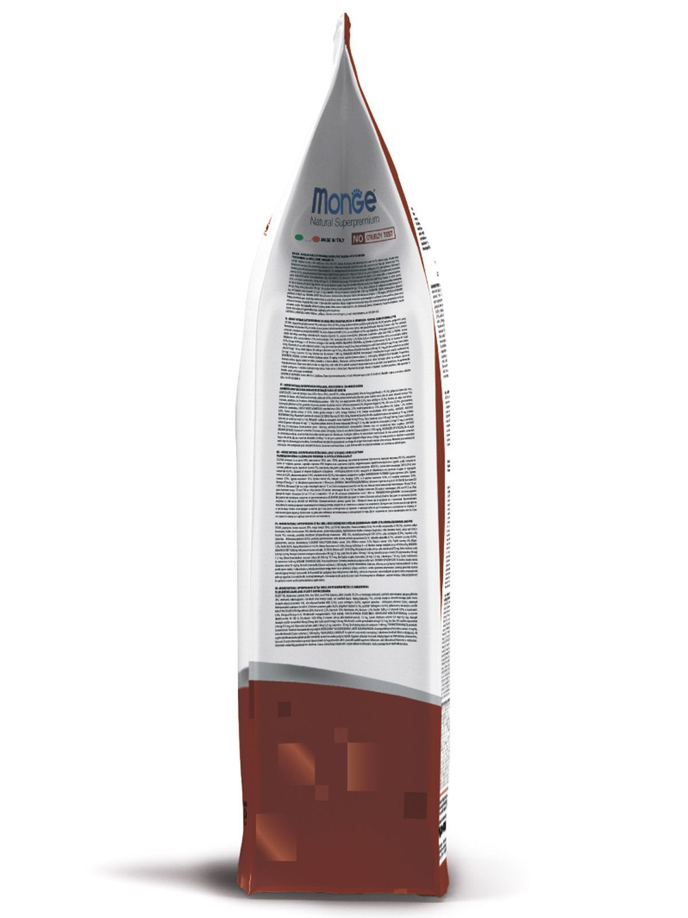 Гипоаллергенный корм Monge Monoprotein Mini для взрослых собак мелких пород с ягненком, рисом и картофелем, 2,5 кг