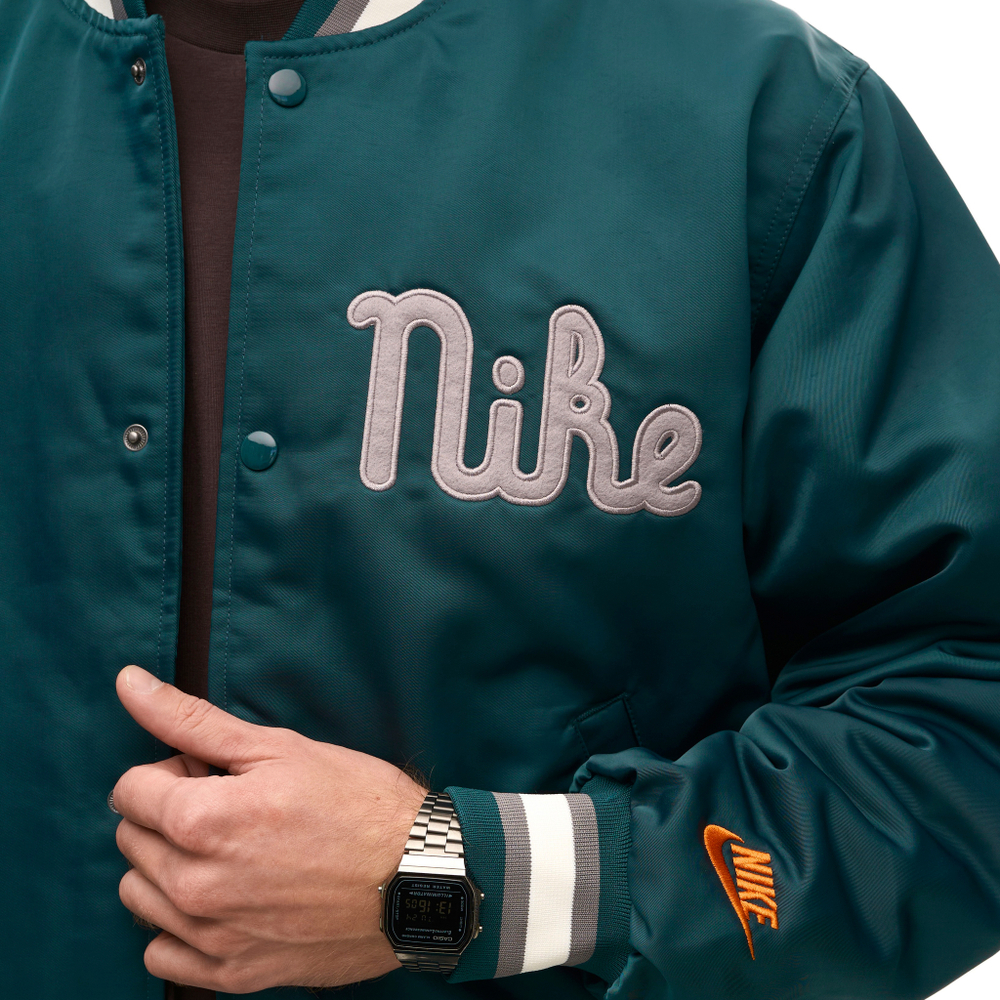 Куртка Nike Dugout Loose Satin Jacket "Green"