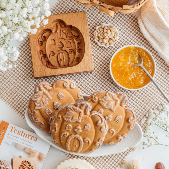 Пряничная форма Домик тыква