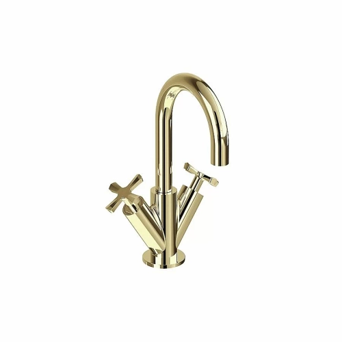 Смеситель для раковины Burlington Riviera RIV8 GOLD золото