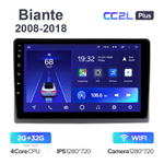 Teyes CC2L Plus 10,2"для Mazda Biante 2008-2018