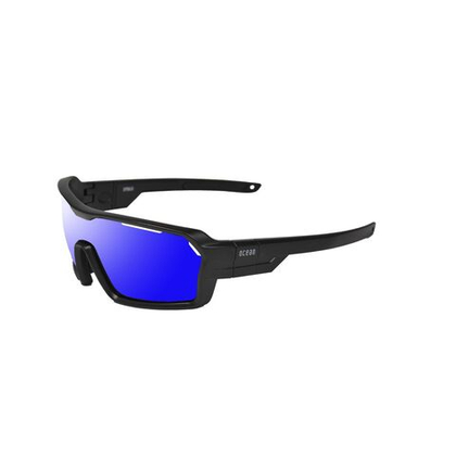 Спортивные очки с диоптриями OCEAN Chameleon Matt Black / Revo Blue Polarized lenses