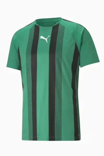Футболка Puma teamLIGA Striped - зеленый