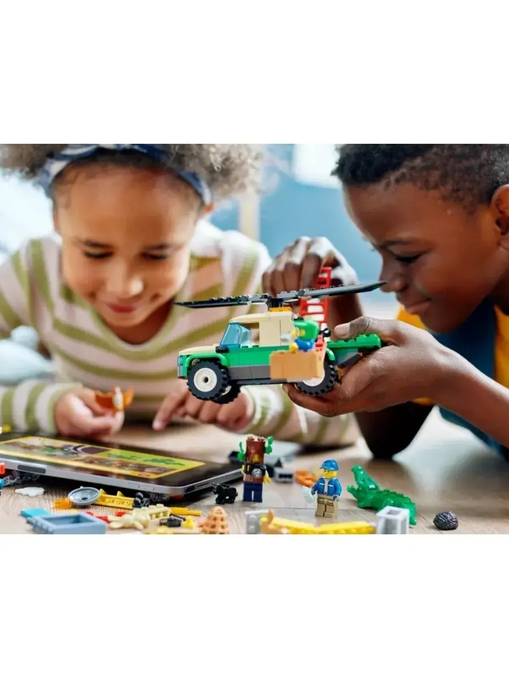 Лего Сити 60353 Миссии по спасению диких животных Lego City