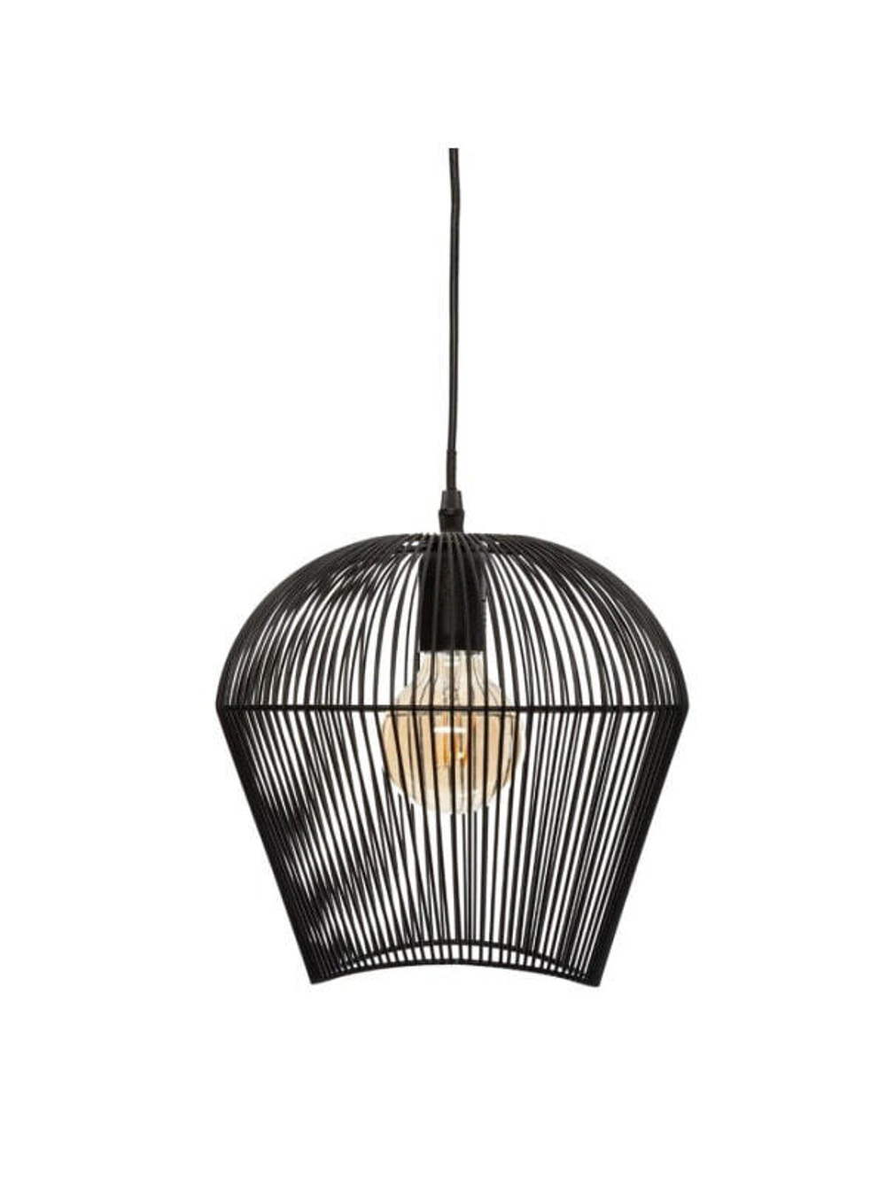 Потолочный светильник Atmosphera Jena Чёрный 40W Металл (26 x 26 x 25 cm)