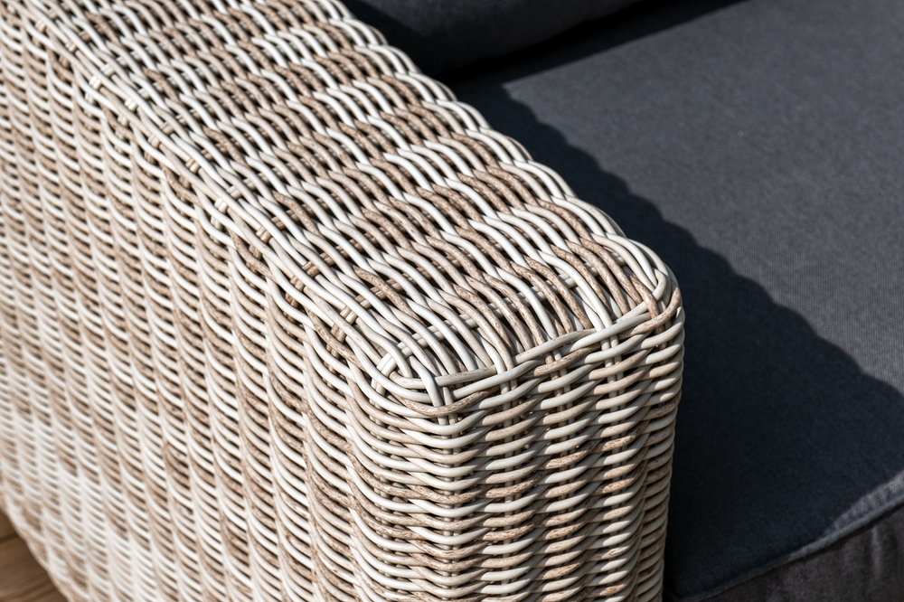 "Боно" лаунж-зона из искусственного ротанга, цвет бежевый