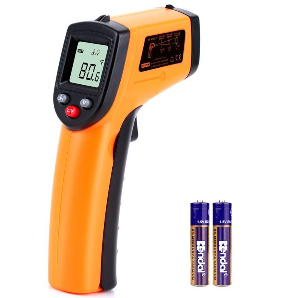 Цифровой инфракрасный пирометр, лазерный