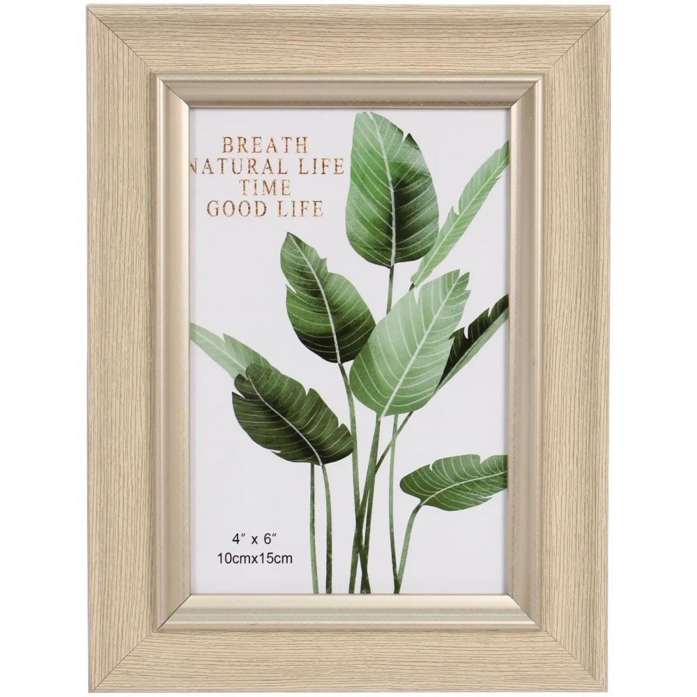 Фоторамка 10*15см «Афины» серый, пластик