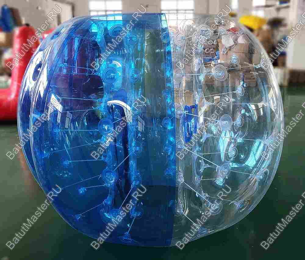 Бизнес-набор: Бамперболы, диаметр 1,5 м, ПВХ (10 шт), насос (1 шт)