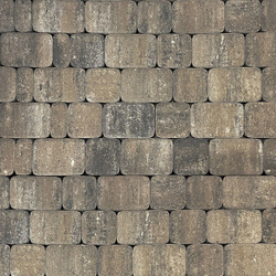Тротуарная плитка КЛАССИКО - Листопад гладкий Старый замок, комплект из 3 видов плит