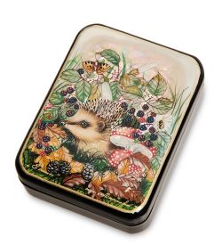 ШК-55/156-B Шкатулка «Ежик» исп. Маркова