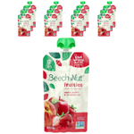 Beech-Nut, фрукты, для детей от 6 месяцев, яблоко, персик и клубника, 12 паучей по 99 г (3,5 унции)