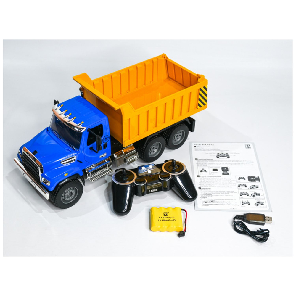 Радиоуправляемый самосвал Double Eagle Freightliner 114SD 1/20 2.4G RTR E555-003