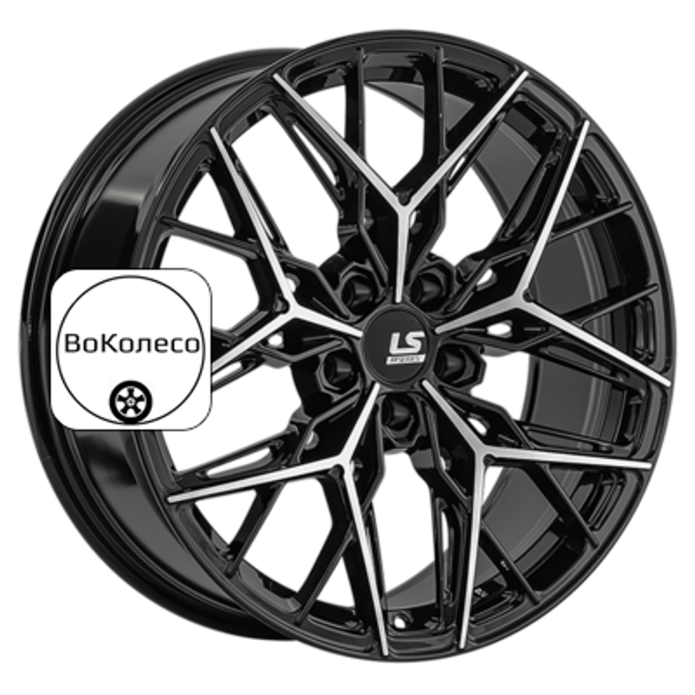 8,5x19/5x112 ET30 D66,6 RC106 BKF (конус) LS FlowForming