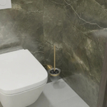 Ершик для унитаза Fixsen Comfort Gold стекло, золото сатин (FX-87013)