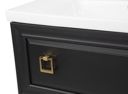 Тумба подвесная под раковину ADEL C125 арт. TS-ADL125C-C-B Черный