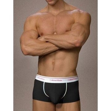 Мужские трусы боксеры черные Calvin Klein Health Boxer Black (M / Черный)