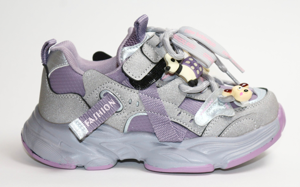 Кроссовки детские демисезонныее Пчёлка Доми арт. 8399-purple