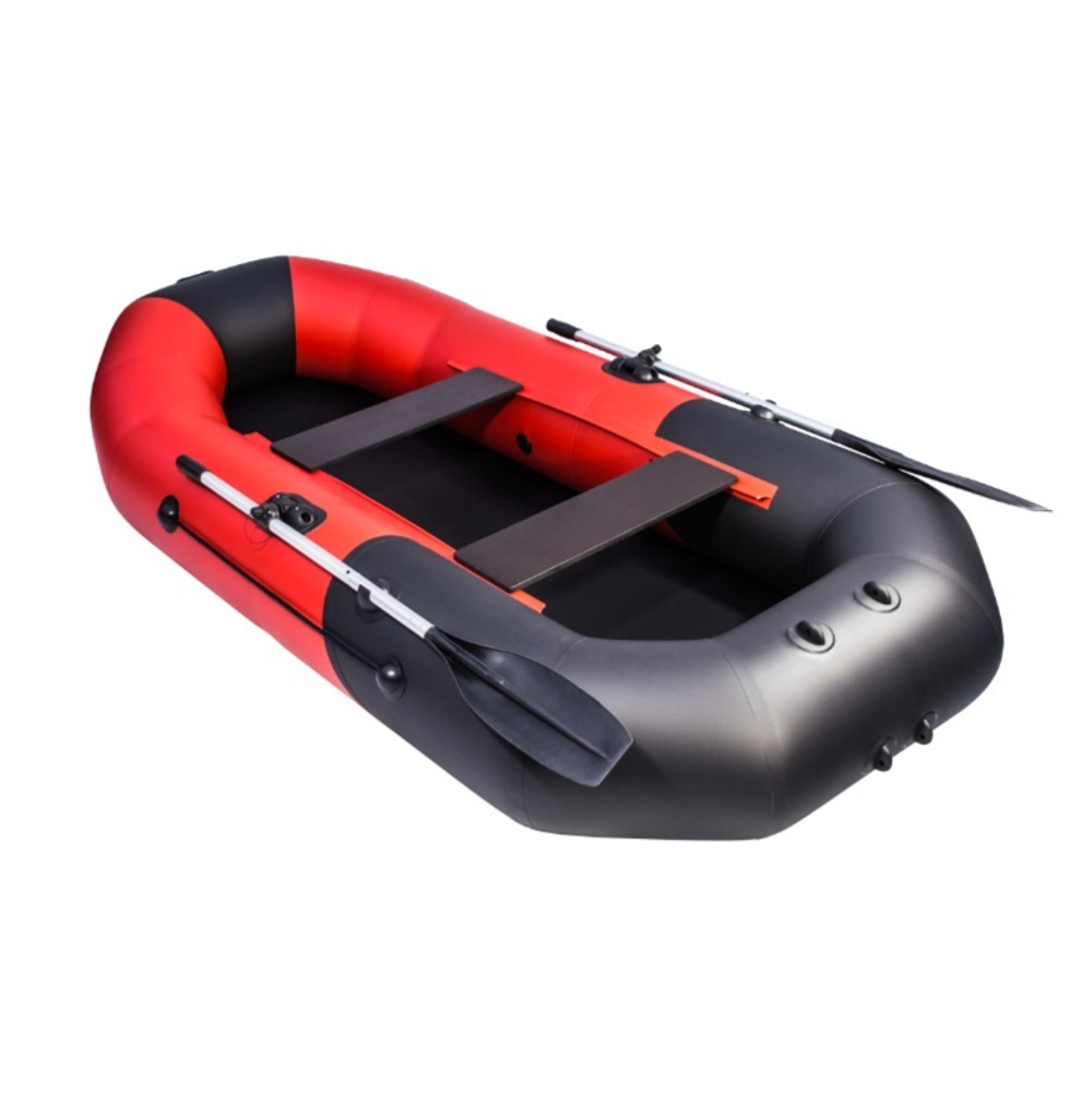 Лодка ПВХ Таймень NX 270 комби красный/черный