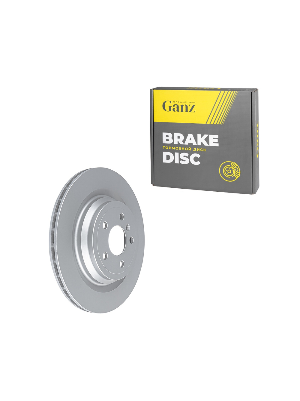 Диск тормозной задний с покрытием для MB GLE/M-CLASS (X166/W166) (11-19) GANZ GIJ10367