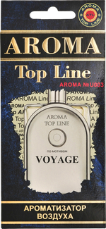 Ароматизатор для автомобиля AROMA TOP LINE №u003 VOYAGE картон