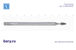 Фреза алмазная стандартная Frank Dental типа HP - D.390.016.HP
