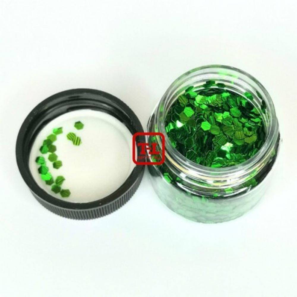 БЛЕСК 100 КОНФЕТТИ - ЗЕЛЁНЫЙ 3.0