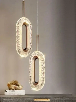 Подвесной светильник/ Люстра подвесная 36 Вт/ светодиодный LED 3 режима освещения (3000-6500 К)/ Акрил