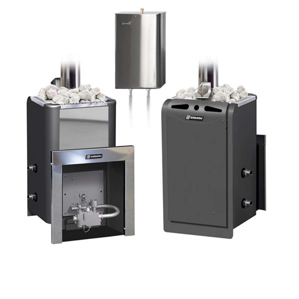 Печь банная газо-дровяная Уралочка 20-Н