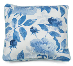 Подушка CUSHION Подушка Edinburgh Weavers 45x45 Голубой / Белый