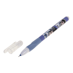 Ручка пиши-стирай "Аниме", 0,5мм, синяя, с трехгранным грипом, 3 цвета микс