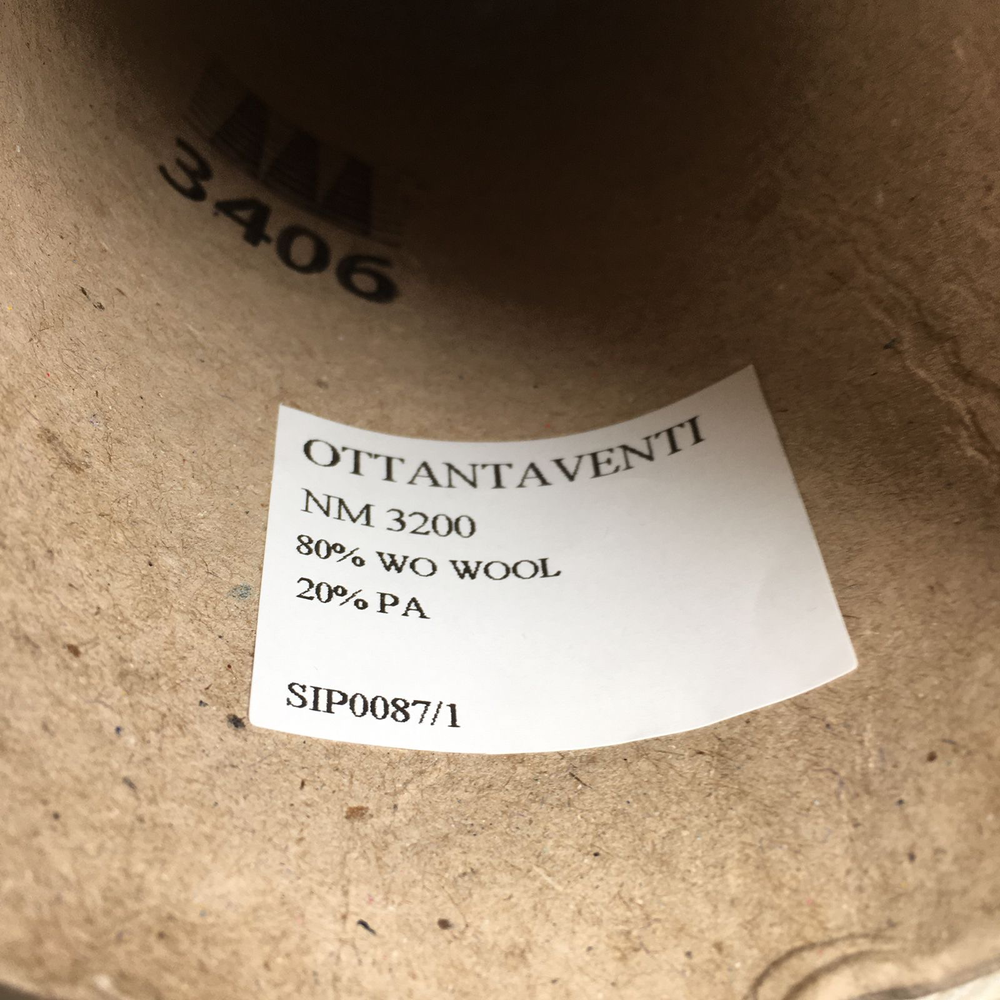 OTTANTAVENTI - Millefili; 80% шерть, 20% п/а; 320м/100гр; цвет: топлёное молоко; твидовая ниточка, S711