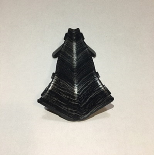 137 Внутр. угол к пл. Черное серебро "DP"