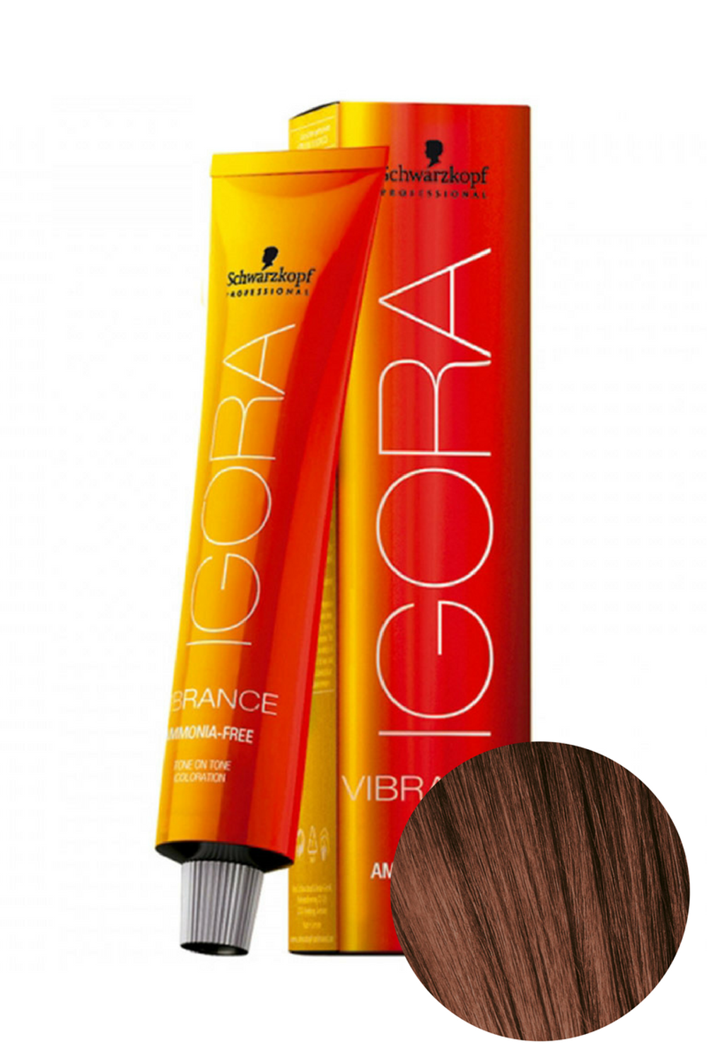 Крем - краска без аммиака Igora Vibrance 5-57 Светлый коричневый золотистый медный Schwarzkopf Professional, 60 мл