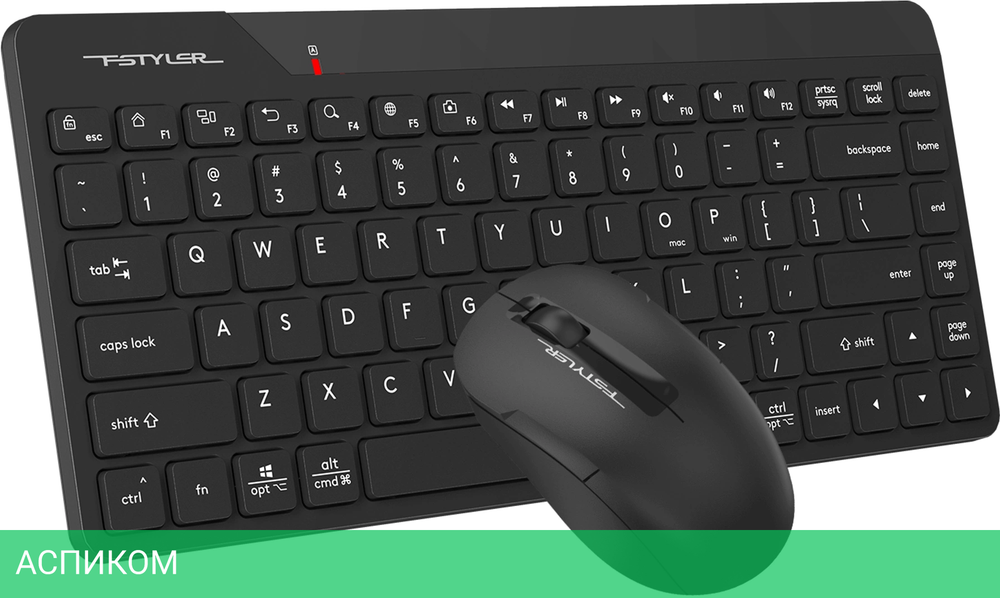 Набор периферии A4Tech Fstyler FG2200 Air2 черный
