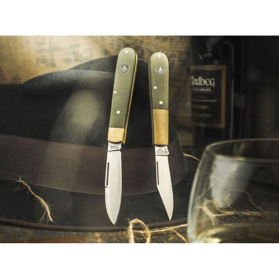 Складной нож Boker 112942 Barlow Prime Expedition c клинком из стали Böhler N690, рукоять микарта